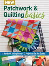 Imagen de portada para New Patchwork & Quilting Basics